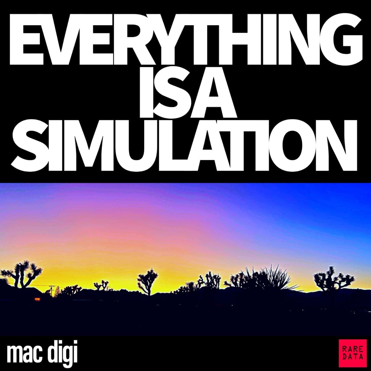 mac digi – EVERYTHING IS A SIMULATION (EP) cover