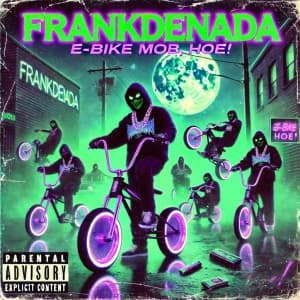 FRANKDENADA – E-BIKE MOB, HOE! (feat. E-BIKE MOB) cover