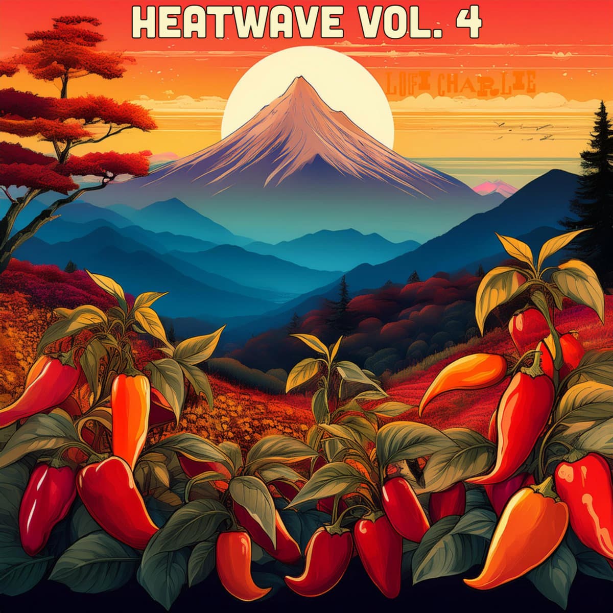 LoFi Charlie – HEATWAVE vol. 4 cover